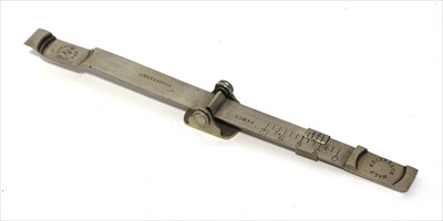 Lot 1154 - A nickel alloy coin scale balance