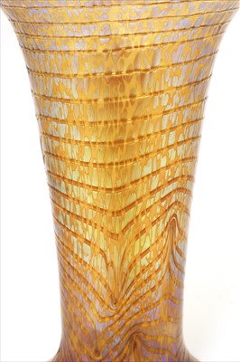 Lot 84 - A Loetz iridescent vase