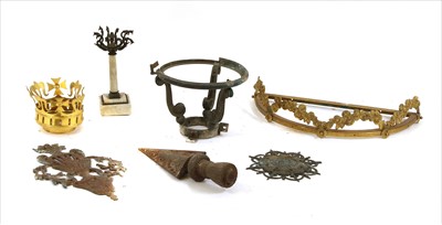Lot 443A - Five boxes of metalwares