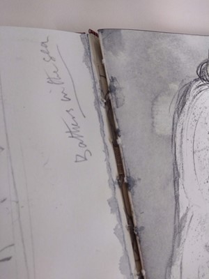 Lot 135 - HENRY MOORE: Sketchbook, 1980.