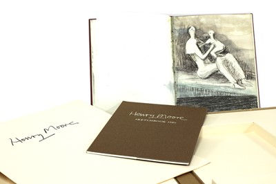 Lot 135 - HENRY MOORE: Sketchbook, 1980.