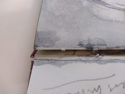 Lot 135 - HENRY MOORE: Sketchbook, 1980.
