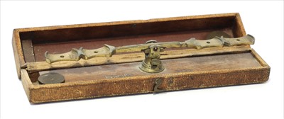 Lot 1195 - An equal arm sovereign rocker