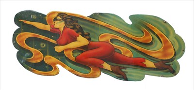 Lot 3 - FAIRGROUND WALTZER PANEL