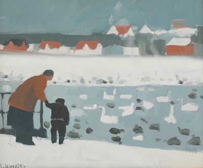 Lot 218 - Karolina Larusdottir NEAC RWS (Icelandic, 1944-2019)