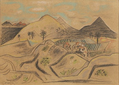 Lot 11 - John Craxton RA (1922-2009)