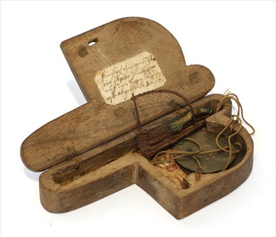 Lot 1034 - A brass and steel ducat scale