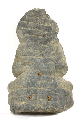 Lot 68 - A Gandhara grey schist Buddha