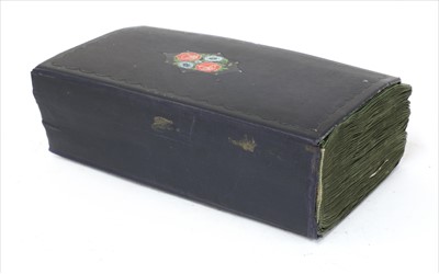 Lot 244 - A large postcard album