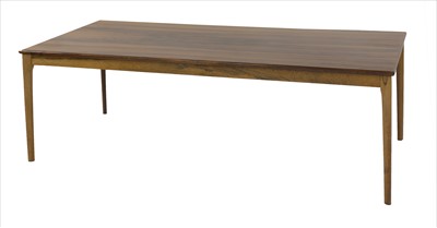 Lot 547 - A Danish rosewood coffee table