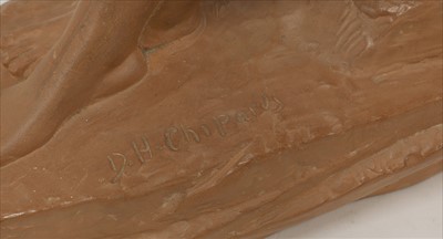Lot 405 - An Art Deco terracotta figure of a nude