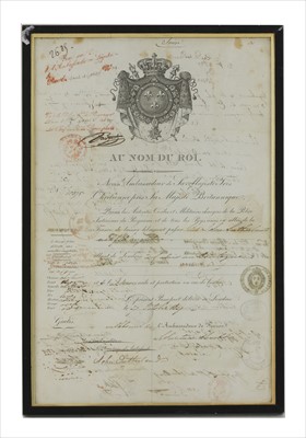 Lot 254 - Four European travel documents or 'passports'