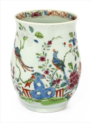 Lot 18 - An English porcelain mug