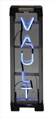 Lot 428 - 'VAULT' NEON