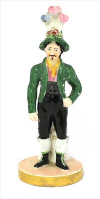 Lot 10 - A Chamberlains Worcester figure