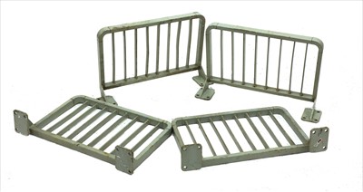 Lot 318 - A set of four Eastern European luggage racks