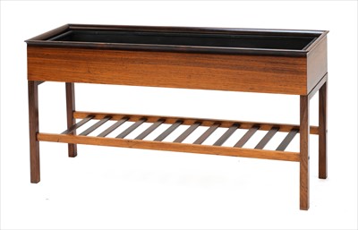 Lot 671 - A Danish rosewood planter