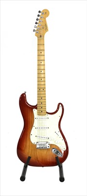Lot 593 - A 2001 Fender Stratocaster Texas Special electric guitar
