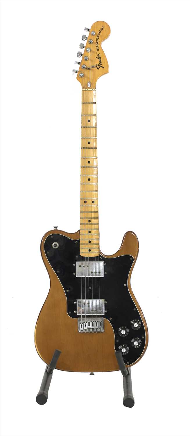 Lot 594 - A 1973 Fender Telecaster Deluxe electric guitar