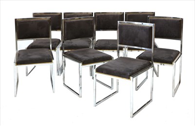 Lot 546 - A set of eight dining chairs