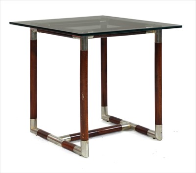 Lot 628 - A French glass table