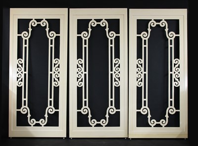 Lot 592 - Three American room dividers