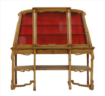 Lot 70 - An Art Nouveau display cabinet