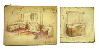 Lot 117 - A collection of eleven Epstein & Goldman furniture designs