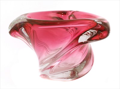 Lot 294 - A Val St Lambert vase