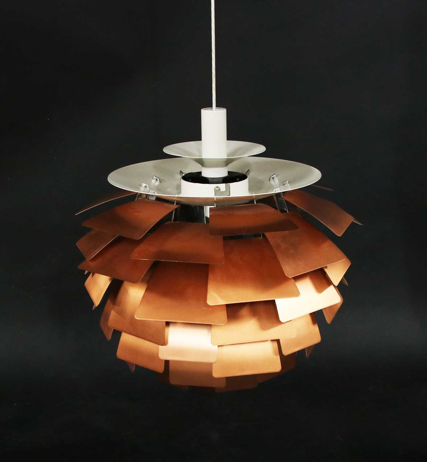 Lot 445 - An 'Artichoke' pendant lamp