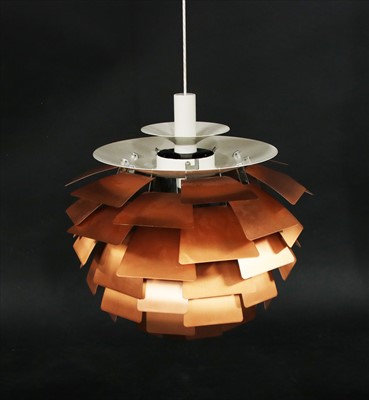 Lot 445 - An 'Artichoke' pendant lamp