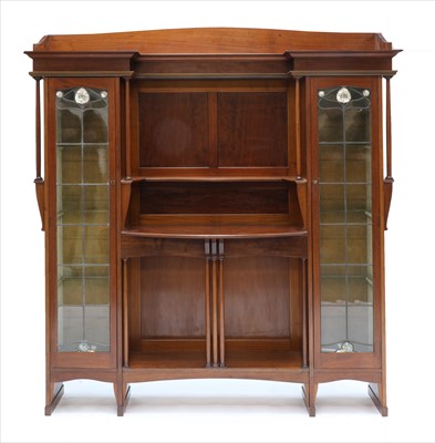 Lot 164 - A Liberty mahogany display cabinet