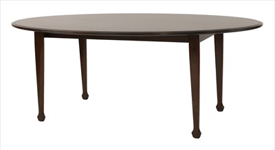 Lot 450 - An Indian rosewood dining table