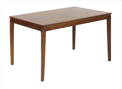 Lot 453 - A Danish rosewood coffee table