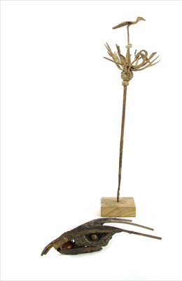 Lot 247 - An iron sculpture