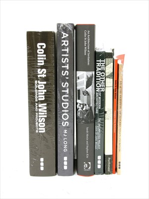 Lot 235 - A collection of seven books relating to M J Long and Colin St John Wilson