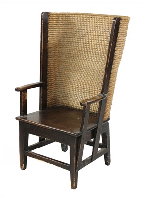 Lot 20 - An Orkney chair