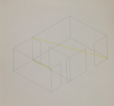 Lot 633 - Fred Sandback (American, 1943-2003)