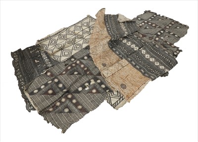 Lot 67 - Five Fijian bark cloths
