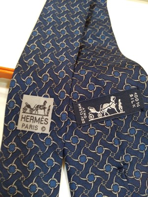 Lot 246 - An Hermès tie