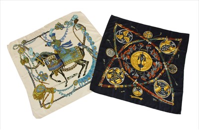 Lot 1114 - Two Hermès scarves