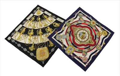 Lot 1115 - Two Hermès scarves