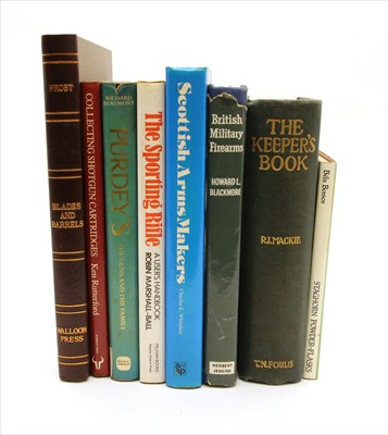 Lot 201 - A box of books on field sports and arms