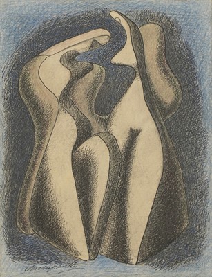 Lot 65 - Alexander Archipenko (Ukrainian/American, 1887-1964)