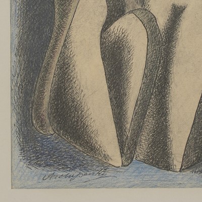 Lot 65 - Alexander Archipenko (Ukrainian/American, 1887-1964)