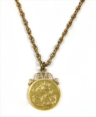 Lot 56 - An 1889 Sovereign
