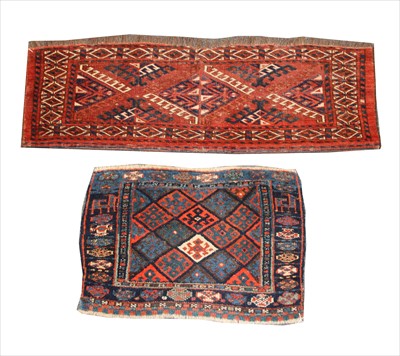 Lot 363 - A Yomut carpet panel