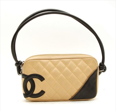 Lot 412 - A Chanel 'Cambon Ligne' pochette