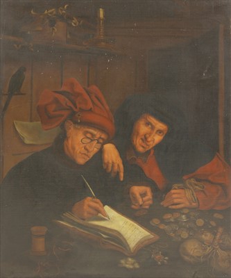 Lot 391 - After Marinus van Reymerswaele