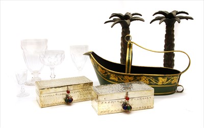 Lot 211 - Various drinking glasses
